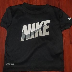 Nike toddler baby training black shirt sz 12M